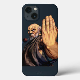 Etui iPhone 13 Gouken a soulevé la main