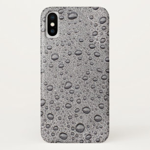 Case-Mate iPhone Case gouttelettes d'eau gris