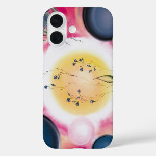 Coque Pour iPhone 16 Grâce Bleue de Filigrane