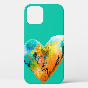 Case-Mate iPhone Case Graffiti coeur aquarelle art