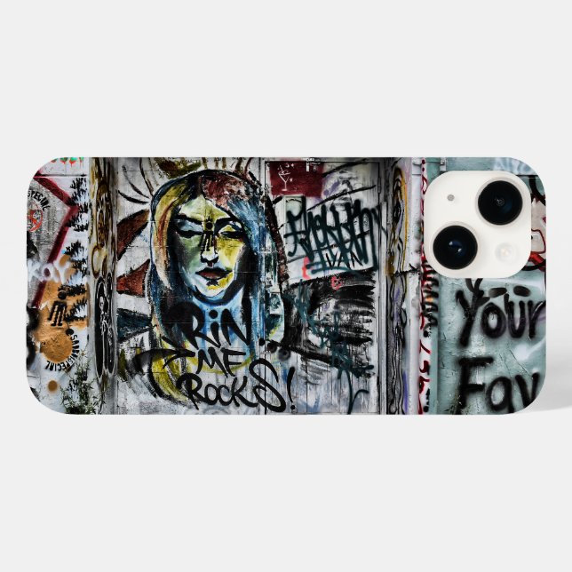 Coques Case-Mate iPhone Graffiti Cool Moderne Urbain Art de rue (Verso (horizontal))