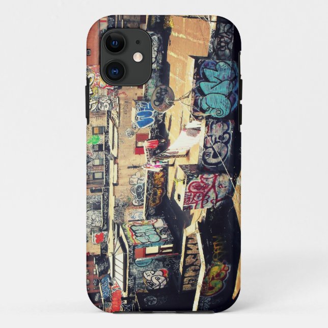 Coques Case-Mate iPhone Graffiti de dessus de toit dans Chinatown (Dos)
