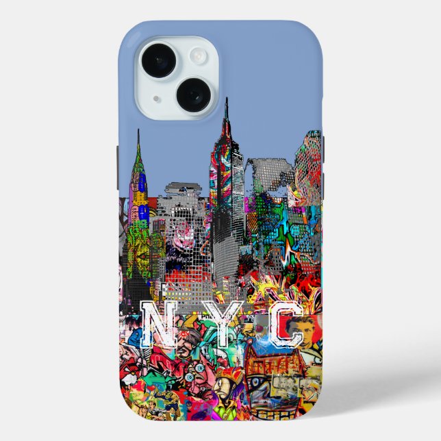 Coques Case-Mate iPhone Graffiti de NYC (Verso)