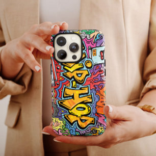 Coque Pour iPhone 14 Graffiti Hip hop cool   iPhone 14 Coque-Mate