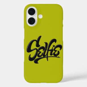 Coque Pour iPhone 16 Graffiti Selfie Street Art Lettres
