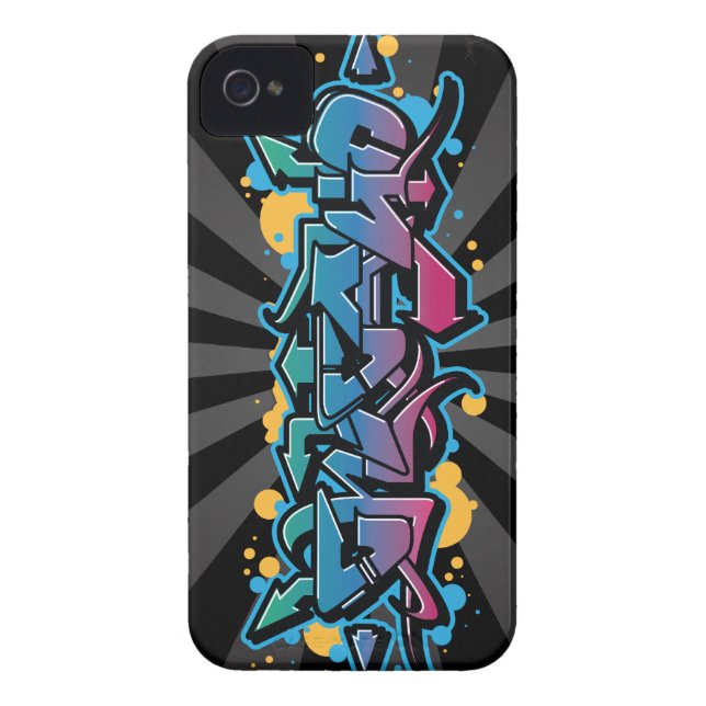 Coques Case-Mate iPhone Graffiti Wildstyle de Chicago (Dos)