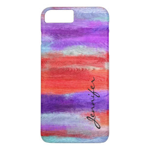 Case-Mate iPhone Case Grain de bois moderne coloré Look #9