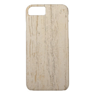 Coque Case-Mate Pour iPhone Grains de bois texturés blancs blanchis