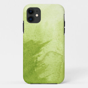 Coque iPhone 11 grand arrière - plan d'aquarelle - peintures