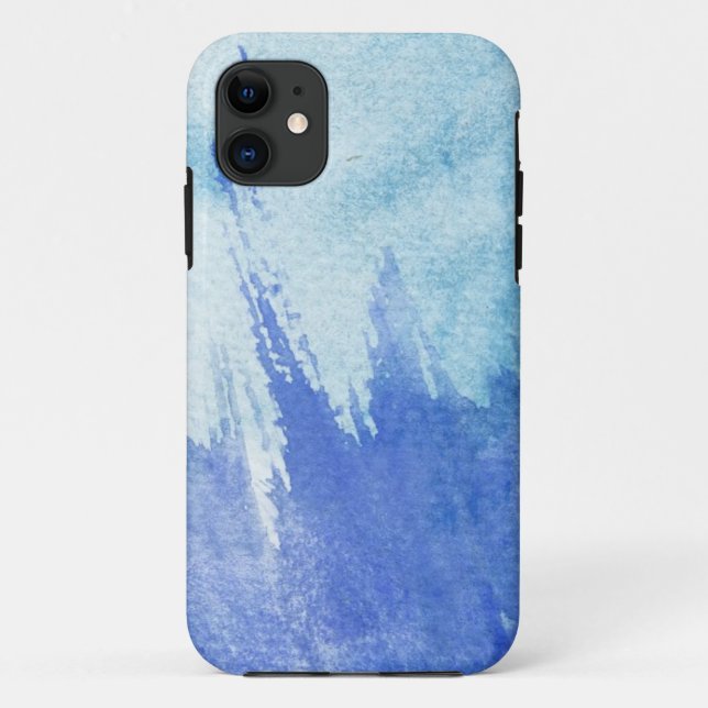 Coques Case-Mate iPhone grand arrière - plan d'aquarelle - peintures 4 (Dos)