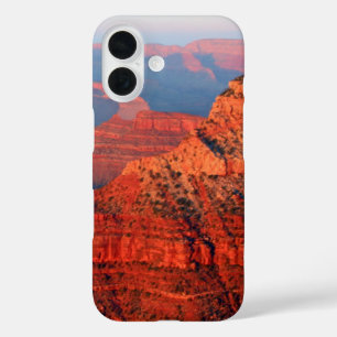 Coque Pour iPhone 16 grand canyon rouge coucher de soleil