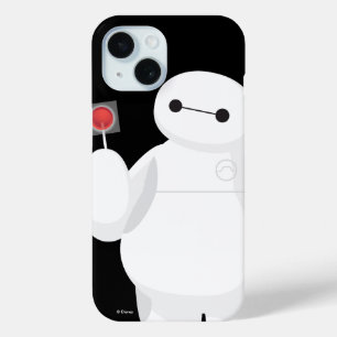 Coque Pour iPhone 15 Grand héros 6 Baymax avec Lollipop