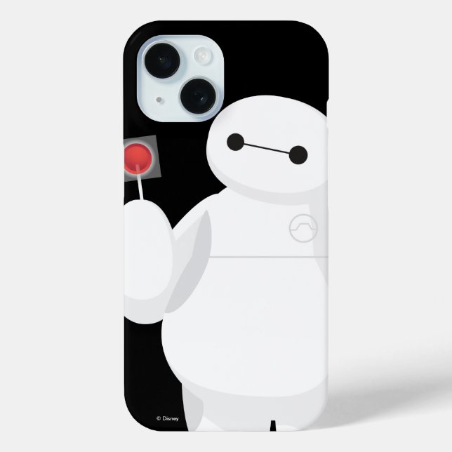 Coques Case-Mate iPhone Grand héros 6 | Baymax avec Lollipop (Verso)