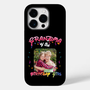 Coque Pour iPhone 14 Pro Grand-mère de la fille d'anniversaire Anniversaire
