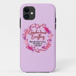 Case-Mate iPhone Case Grand-mère sait tout