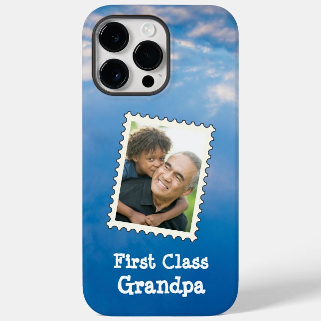 Coques Case-Mate iPhone Grand-père de première classe Meilleur grand-père  (Verso)