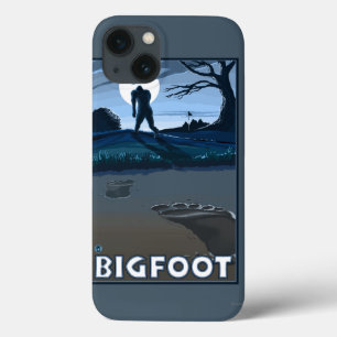 Coques Pour iPhone Grand pied marchant par le terrain de golf