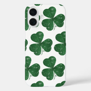 Coque Pour iPhone 16 Grand Shamrock Vintage