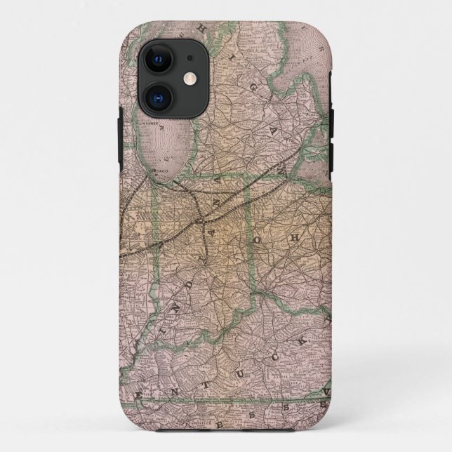 Coques Case-Mate iPhone Grand système de Wabash (Dos)