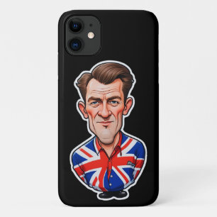 Case-Mate iPhone Case Grande-Bretagne Homme Caricature Avec Drapeau Unio