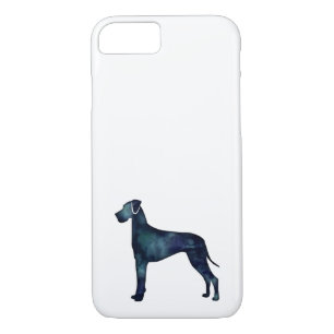 Case-Mate iPhone Case Grande Danse Chien noir Aquarelle Silhouette