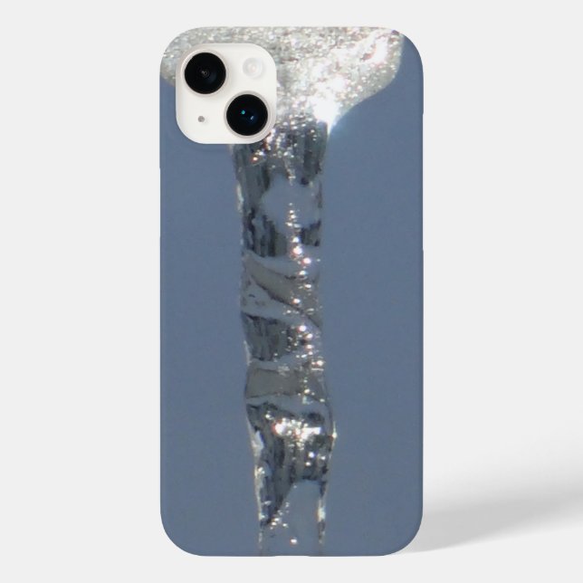 Coques Case-Mate iPhone Grande Icicule Dans Le Ciel Bleu (Verso)