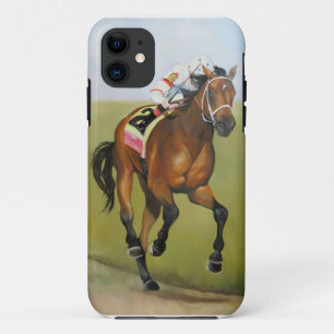 Coque iPhone 11 Grande peinture à l'huile Brown de cheval de Rsce