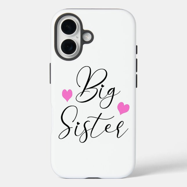 Coques Case-Mate iPhone Grande Sœur Mignonne (Verso)