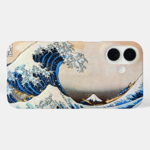 Coque Pour iPhone 16 Grande Vague, Hokusai, Ukiyo-e