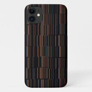 Case-Mate iPhone Case Grandes bandes uniques multicolores foncées