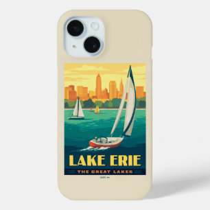 Coque Pour iPhone 15 Grands Lacs   Lac Érié