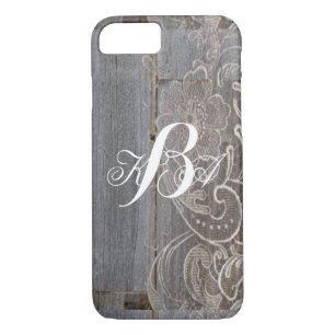 Coque Case-Mate Pour iPhone grange rustique dentelle de bois pays occidental m