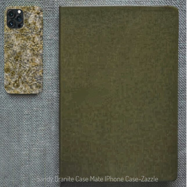 Coques Case-Mate iPhone Granite de sable (Créateur téléchargé)