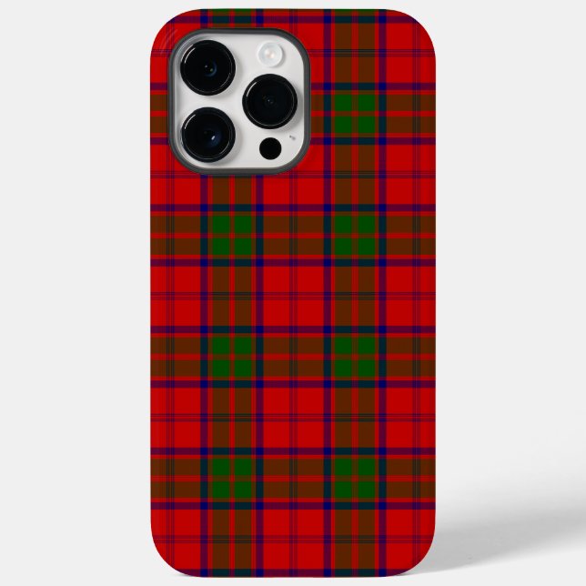 Coques Case-Mate iPhone Grant tartan rouge vert plaid (Verso)