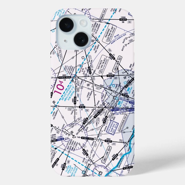 Coques Case-Mate iPhone Graphique aéronautique (Verso)