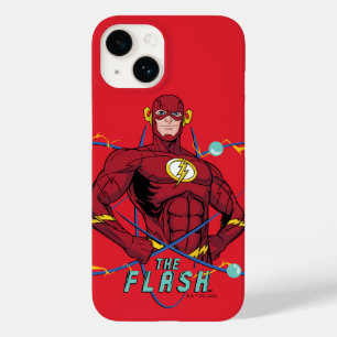 Coque Pour iPhone 14 Graphique atomique Flash de dessin