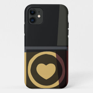 Coque iPhone 11 Graphique cardiaque rétro