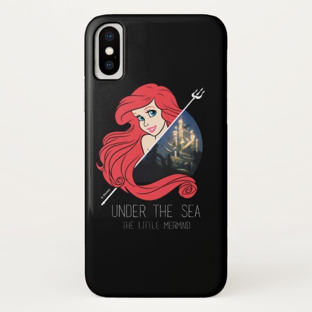 Coques Case-Mate iPhone Graphique d'Ariel Atlantis - Sous la mer (Dos)
