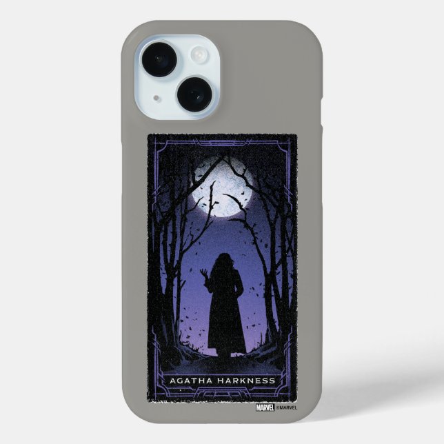 Coques Case-Mate iPhone Graphique de Tarot Agatha Harkness (Verso)