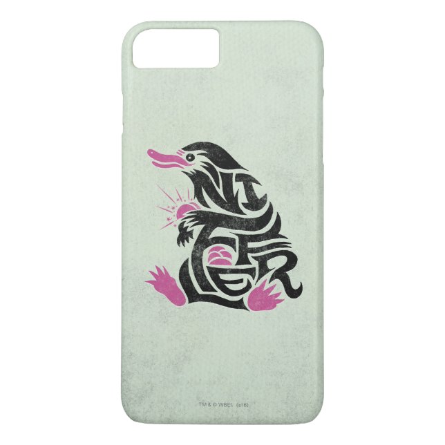 Coques Case-Mate iPhone Graphique de typographie NIFFLER™ (Dos)