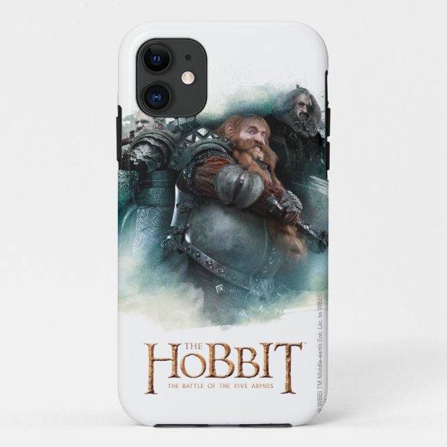 Coques Case-Mate iPhone Graphique Dori, Bombur & Oin (Dos)