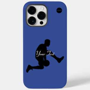 Coque Pour Pour iPhone 14 Pro Max Graphique du Lecteur de basket-ball et votre nom H