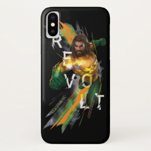 Case-Mate iPhone Case Graphique réfracté de "révolte" d'Aquaman  