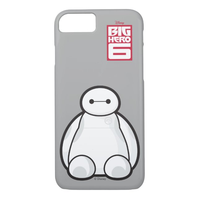 Coques Case-Mate iPhone Graphisme classique Baymax Sitting (Dos)