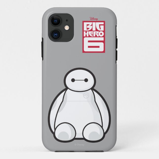 Coques Case-Mate iPhone Graphisme classique Baymax Sitting (Dos)