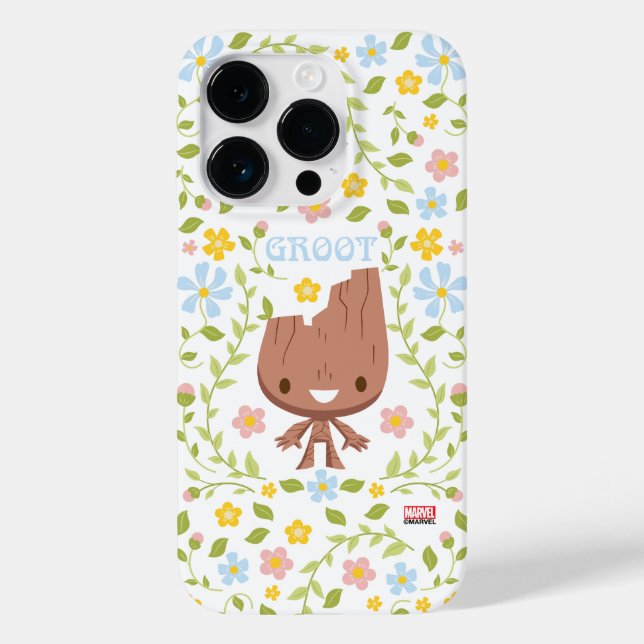 Coques Case-Mate iPhone Graphisme de la graine florale (Verso)