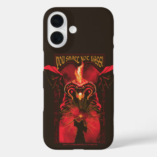 Coque Pour iPhone 16 Graphisme « GANDALF™ contre Balrog “Tu ne passeras