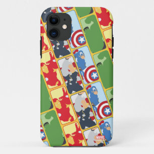 Coque iPhone 11 Graphisme Iconique Avengers