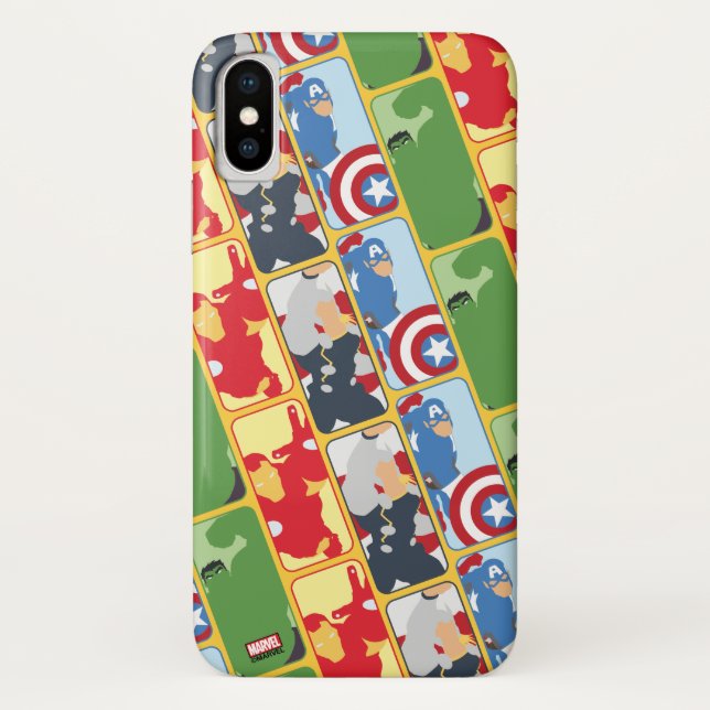 Coques Case-Mate iPhone Graphisme iconique d'Avengers (Dos)