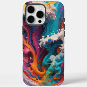 Coques iPhone 16 Pro Max Gras et coloré : Elevage avec cette conception abs